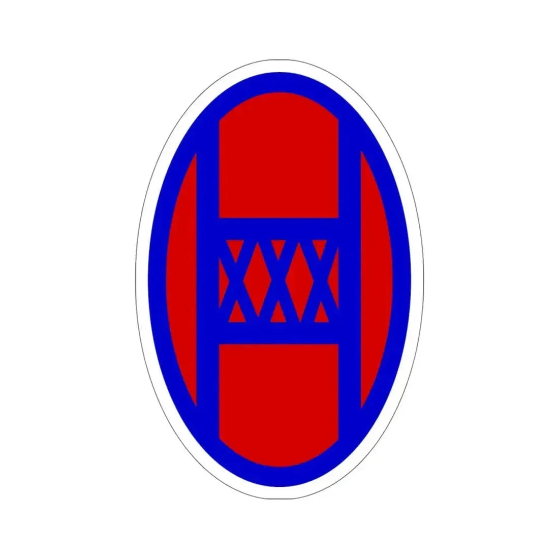 30th Infantry Division (U.S. Army) STICKER Vinyl Die-Cut Decal 5 Inch - The Sticker Space