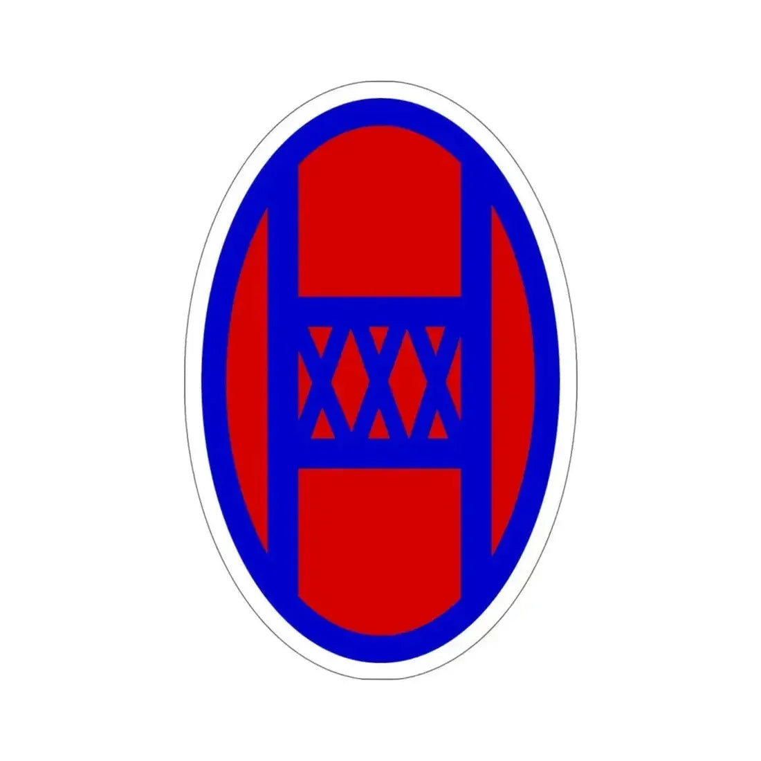 30th Infantry Division (U.S. Army) STICKER Vinyl Die-Cut Decal 6 Inch - The Sticker Space