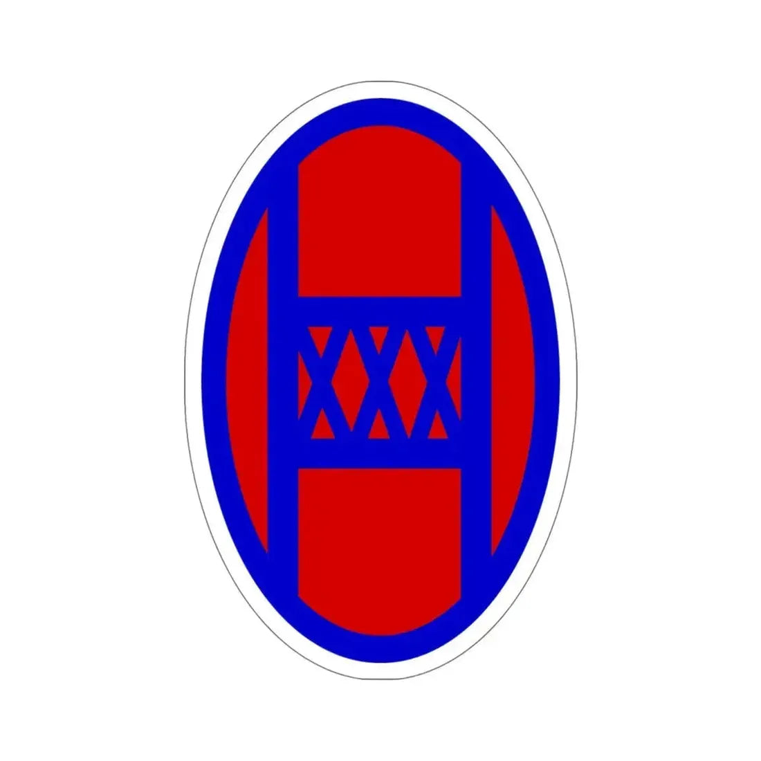 30th Infantry Division (U.S. Army) STICKER Vinyl Die-Cut Decal 6 Inch - The Sticker Space