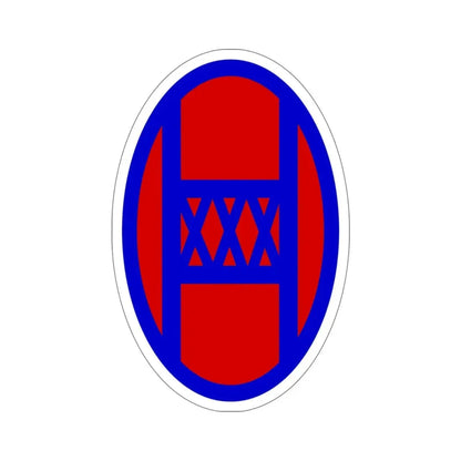 30th Infantry Division (U.S. Army) STICKER Vinyl Die-Cut Decal - The Sticker Space