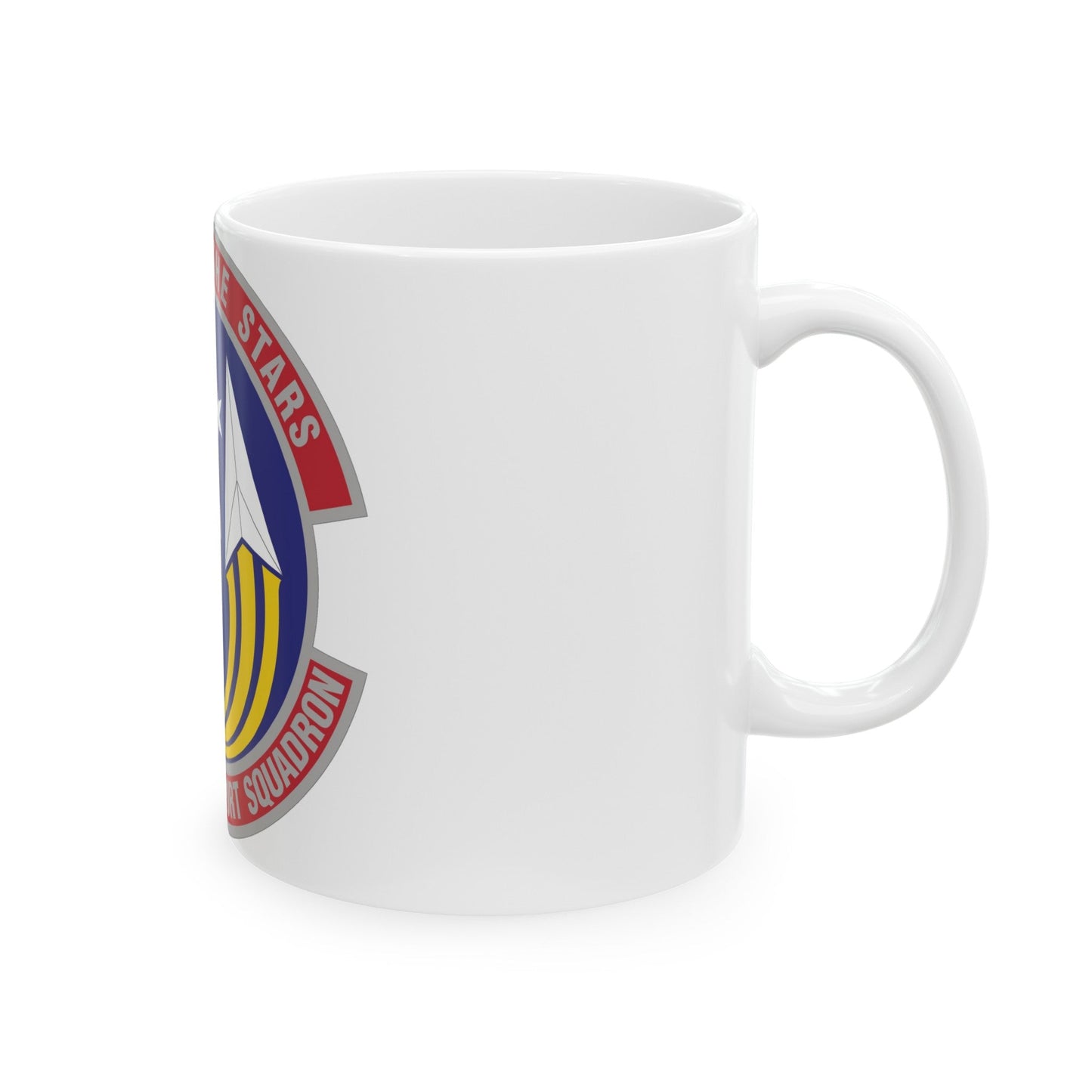 30th Launch Support Squadron (U.S. Air Force) White Coffee Mug-The Sticker Space