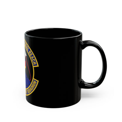 30th Medical Support Squadron (U.S. Air Force) Black Coffee Mug-The Sticker Space