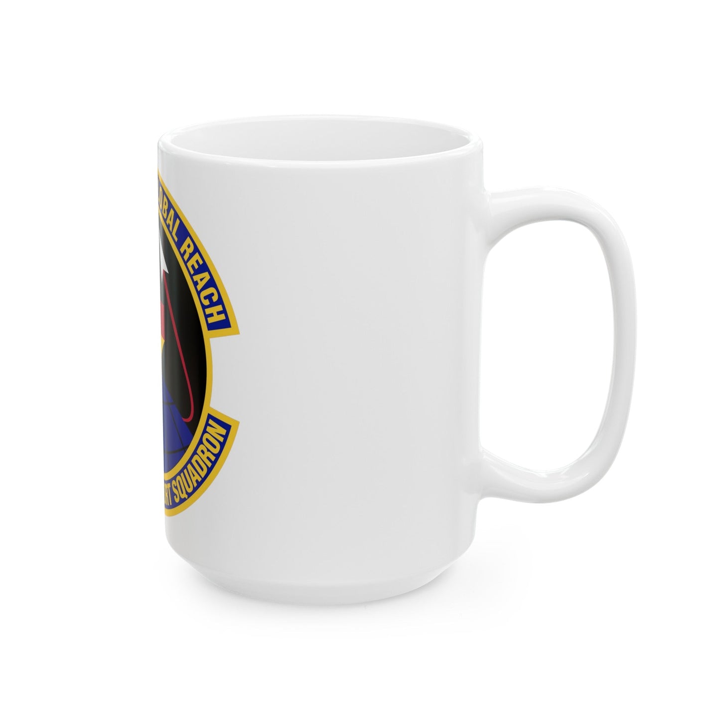 30th Medical Support Squadron (U.S. Air Force) White Coffee Mug-The Sticker Space