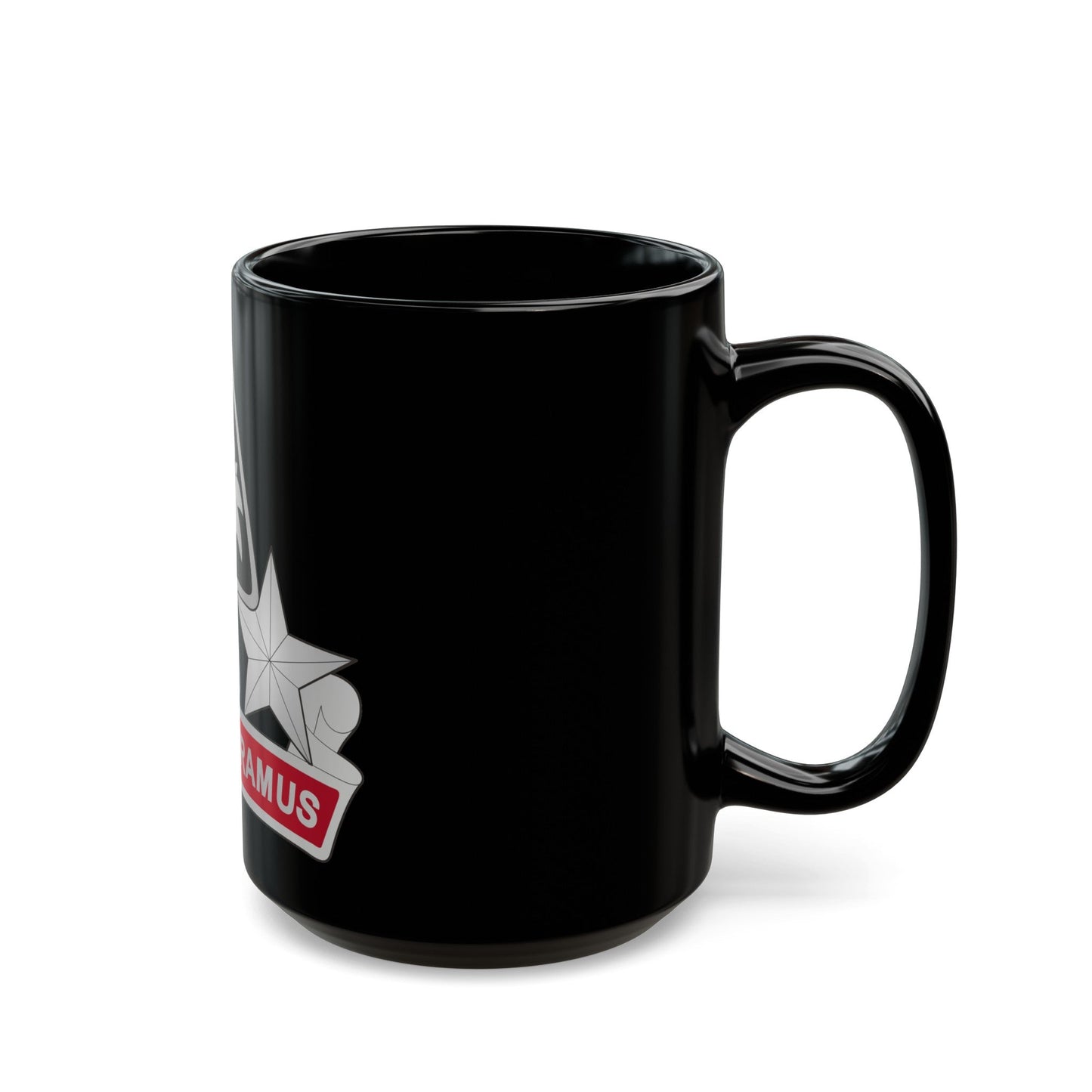 31 Engineer Battalion (U.S. Army) Black Coffee Mug-The Sticker Space