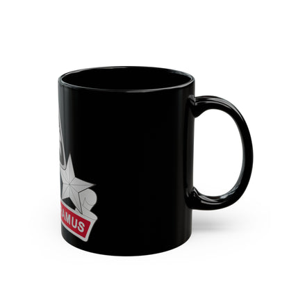 31 Engineer Battalion (U.S. Army) Black Coffee Mug-The Sticker Space