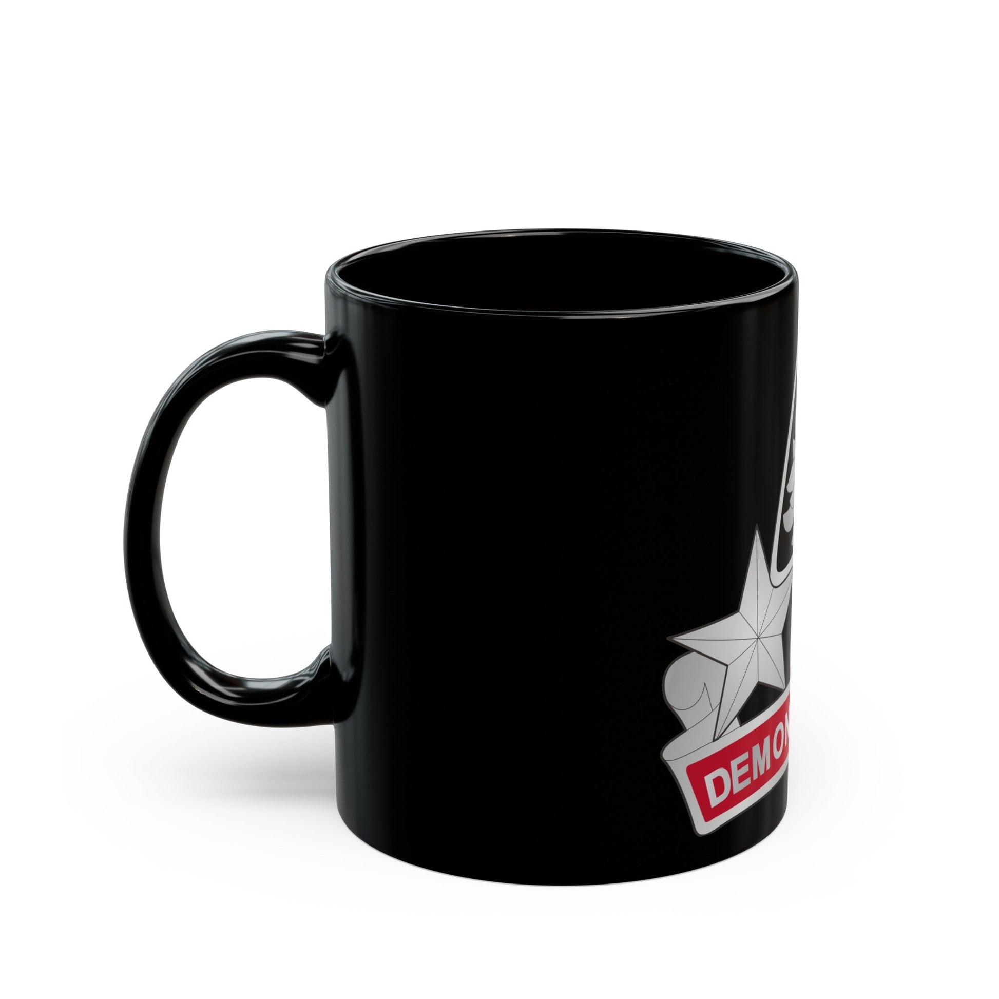 31 Engineer Battalion (U.S. Army) Black Coffee Mug-The Sticker Space