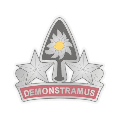 31 Engineer Battalion (U.S. Army) STICKER Vinyl Kiss-Cut Decal 4 Inch Transparent - The Sticker Space