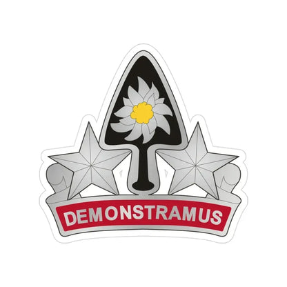 31 Engineer Battalion (U.S. Army) Transparent STICKER Die-Cut Vinyl Decal 3 Inch - The Sticker Space