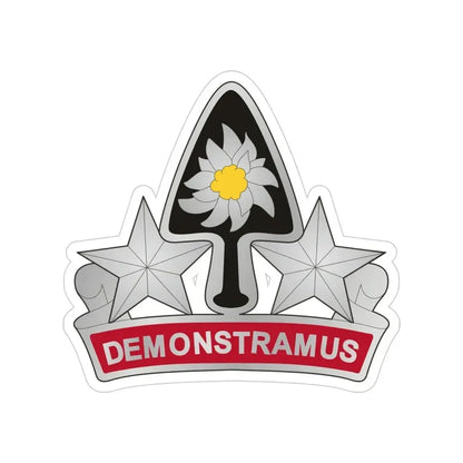 31 Engineer Battalion (U.S. Army) Transparent STICKER Die-Cut Vinyl Decal 4 Inch - The Sticker Space