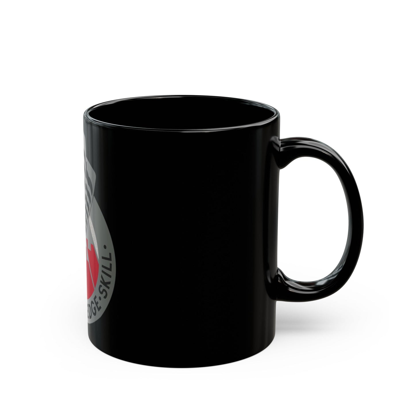 31 Engineer Group (U.S. Army) Black Coffee Mug-The Sticker Space