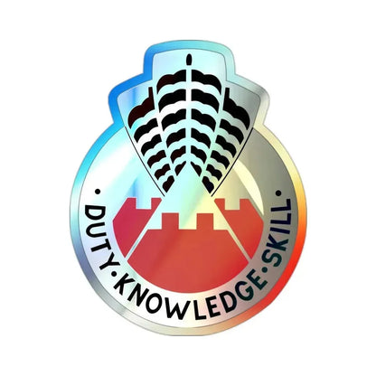 31 Engineer Group (U.S. Army) Holographic STICKER Die-Cut Vinyl Decal 2 Inch Holographic - The Sticker Space