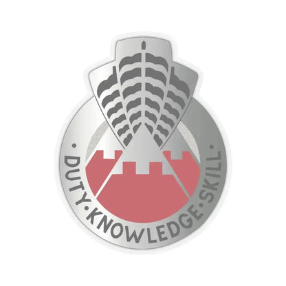 31 Engineer Group (U.S. Army) STICKER Vinyl Kiss-Cut Decal 6 Inch Transparent - The Sticker Space