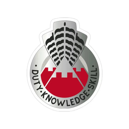 31 Engineer Group (U.S. Army) Transparent STICKER Die-Cut Vinyl Decal 2 Inch - The Sticker Space