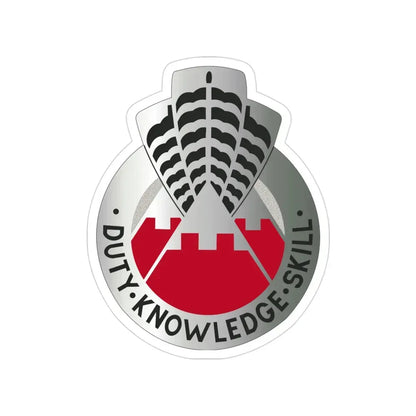 31 Engineer Group (U.S. Army) Transparent STICKER Die-Cut Vinyl Decal 3 Inch - The Sticker Space