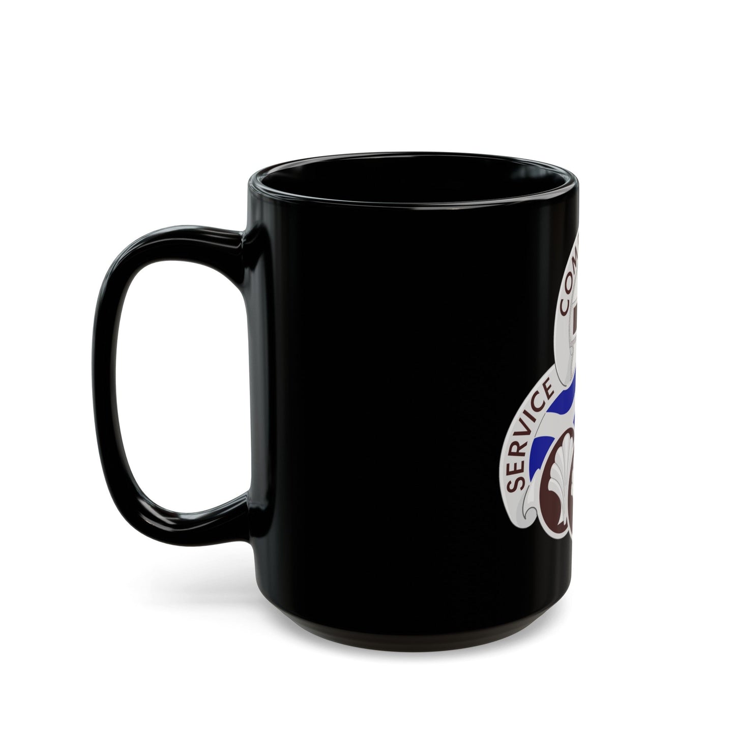 31 Field Hospital (U.S. Army) Black Coffee Mug-The Sticker Space