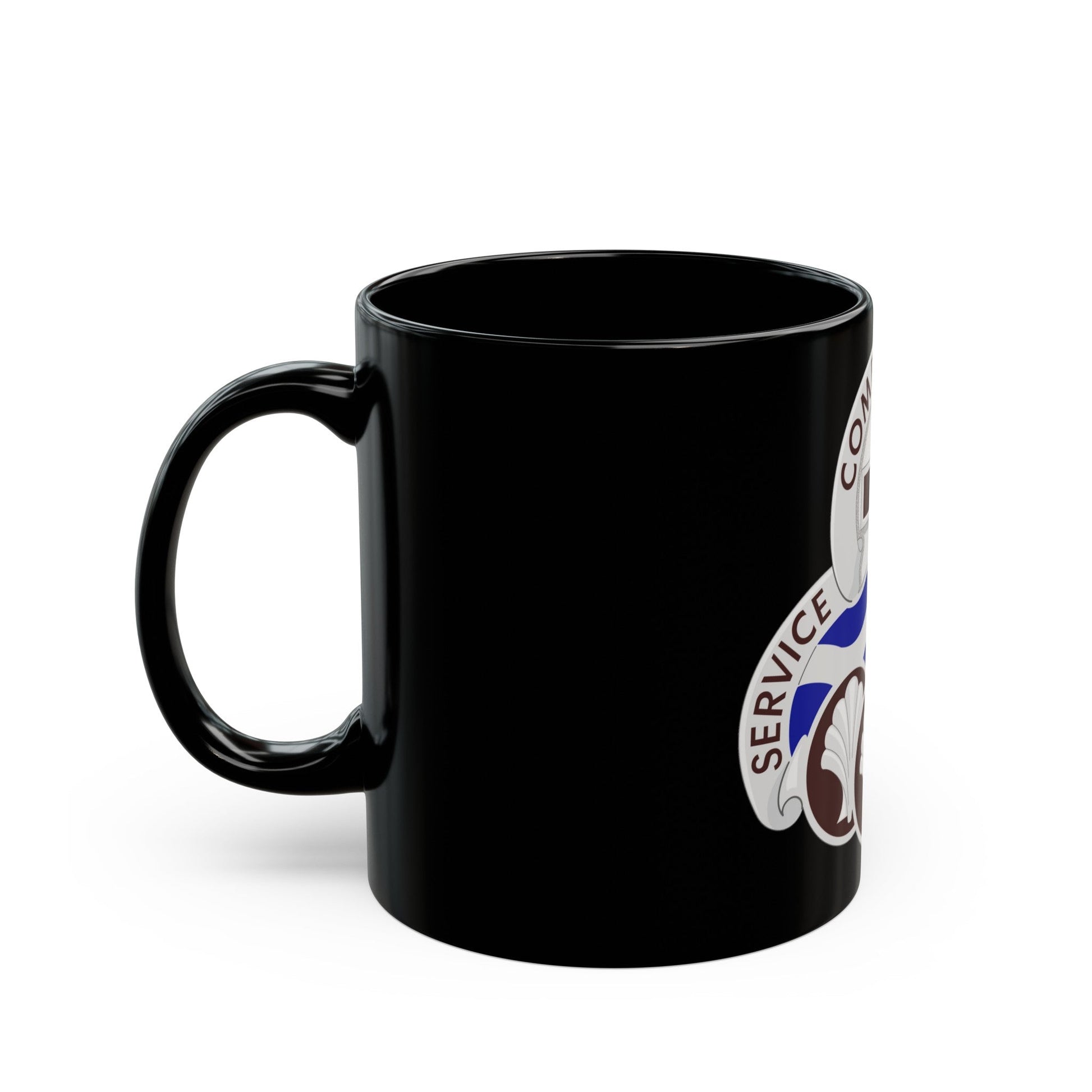 31 Field Hospital (U.S. Army) Black Coffee Mug-The Sticker Space