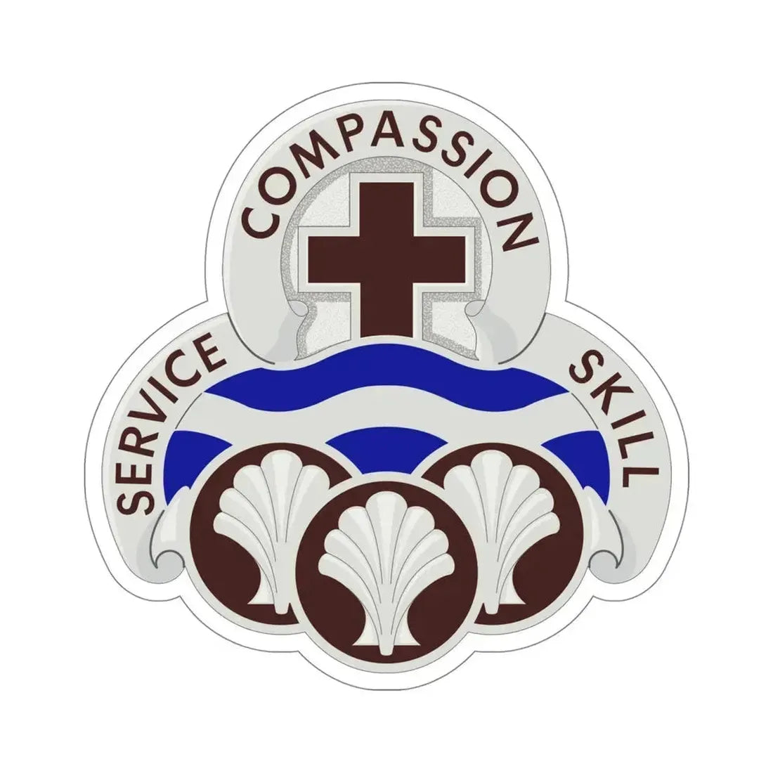 31 Field Hospital (U.S. Army) STICKER Vinyl Die-Cut Decal 5 Inch - The Sticker Space