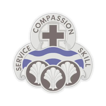 31 Field Hospital (U.S. Army) STICKER Vinyl Kiss-Cut Decal 2 Inch Transparent - The Sticker Space