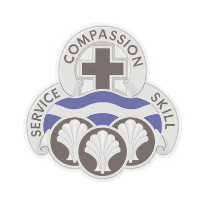 31 Field Hospital (U.S. Army) STICKER Vinyl Kiss-Cut Decal 4 Inch Transparent - The Sticker Space