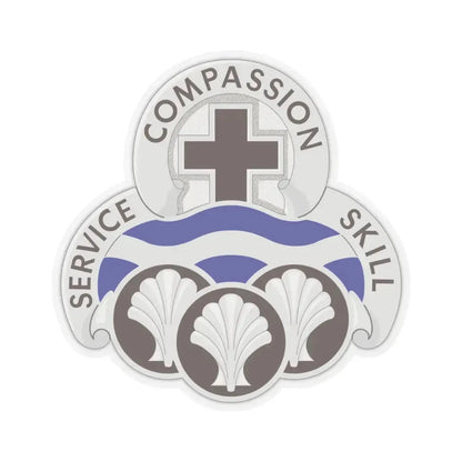 31 Field Hospital (U.S. Army) STICKER Vinyl Kiss-Cut Decal 6 Inch Transparent - The Sticker Space