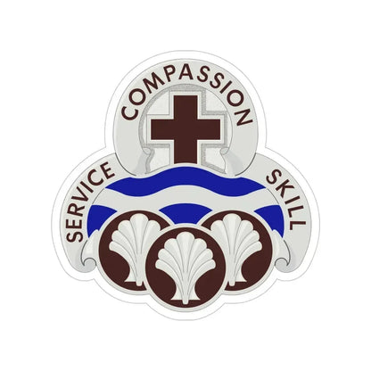 31 Field Hospital (U.S. Army) Transparent STICKER Die-Cut Vinyl Decal 5 Inch - The Sticker Space