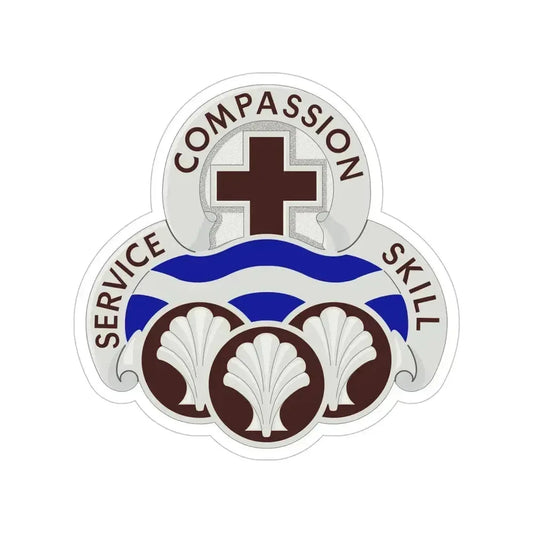31 Field Hospital (U.S. Army) Transparent STICKER Die-Cut Vinyl Decal 6 Inch - The Sticker Space