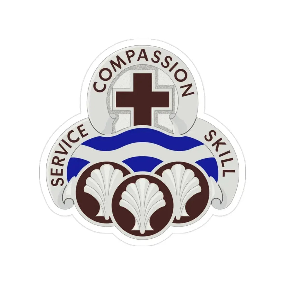 31 Field Hospital (U.S. Army) Transparent STICKER Die-Cut Vinyl Decal - The Sticker Space