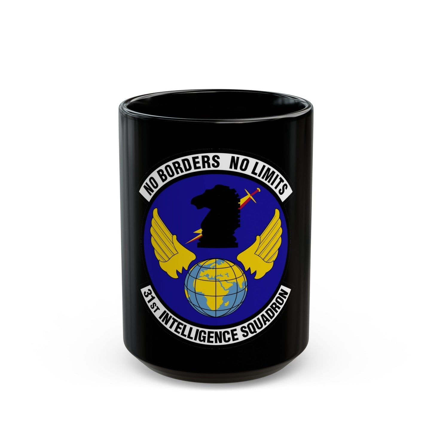 31 Intelligence Squadron ACC (U.S. Air Force) Black Coffee Mug-15oz-The Sticker Space