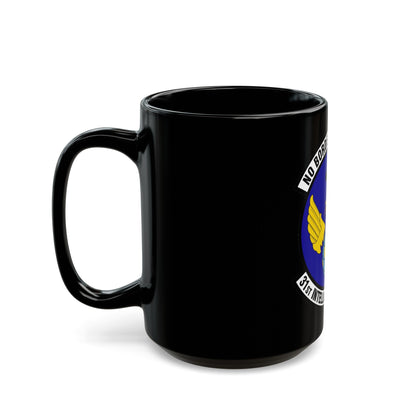 31 Intelligence Squadron ACC (U.S. Air Force) Black Coffee Mug-The Sticker Space