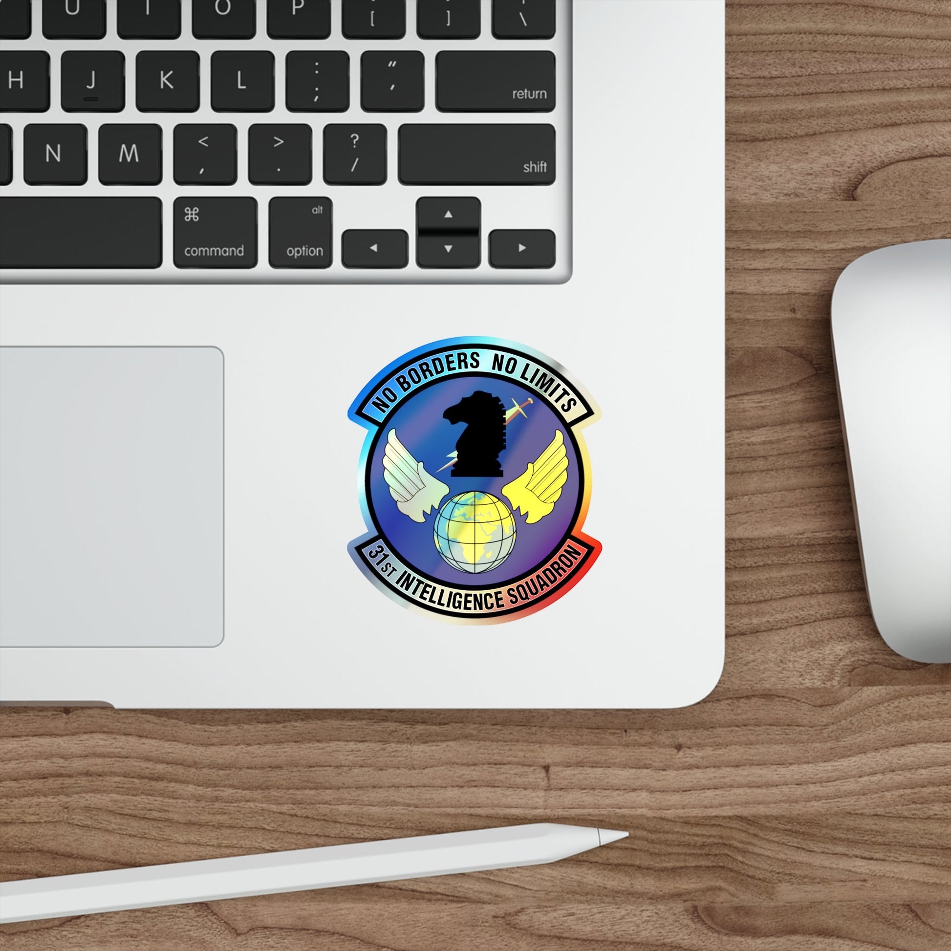 31 Intelligence Squadron ACC (U.S. Air Force) Holographic STICKER Die-Cut Vinyl Decal-The Sticker Space