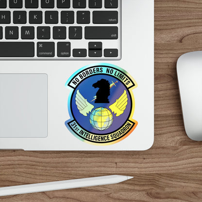 31 Intelligence Squadron ACC (U.S. Air Force) Holographic STICKER Die-Cut Vinyl Decal-The Sticker Space