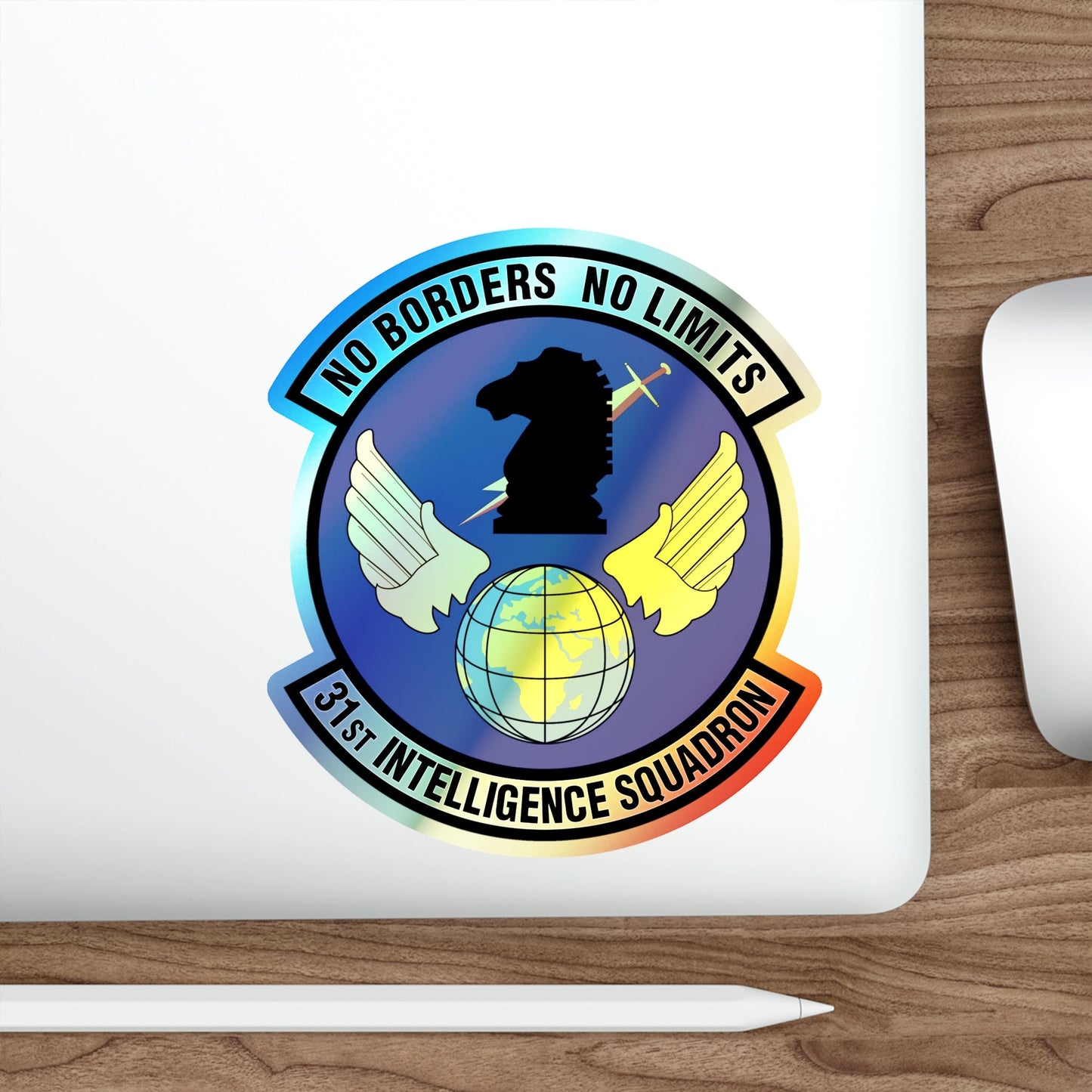 31 Intelligence Squadron ACC (U.S. Air Force) Holographic STICKER Die-Cut Vinyl Decal-The Sticker Space