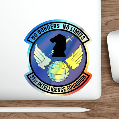 31 Intelligence Squadron ACC (U.S. Air Force) Holographic STICKER Die-Cut Vinyl Decal-The Sticker Space