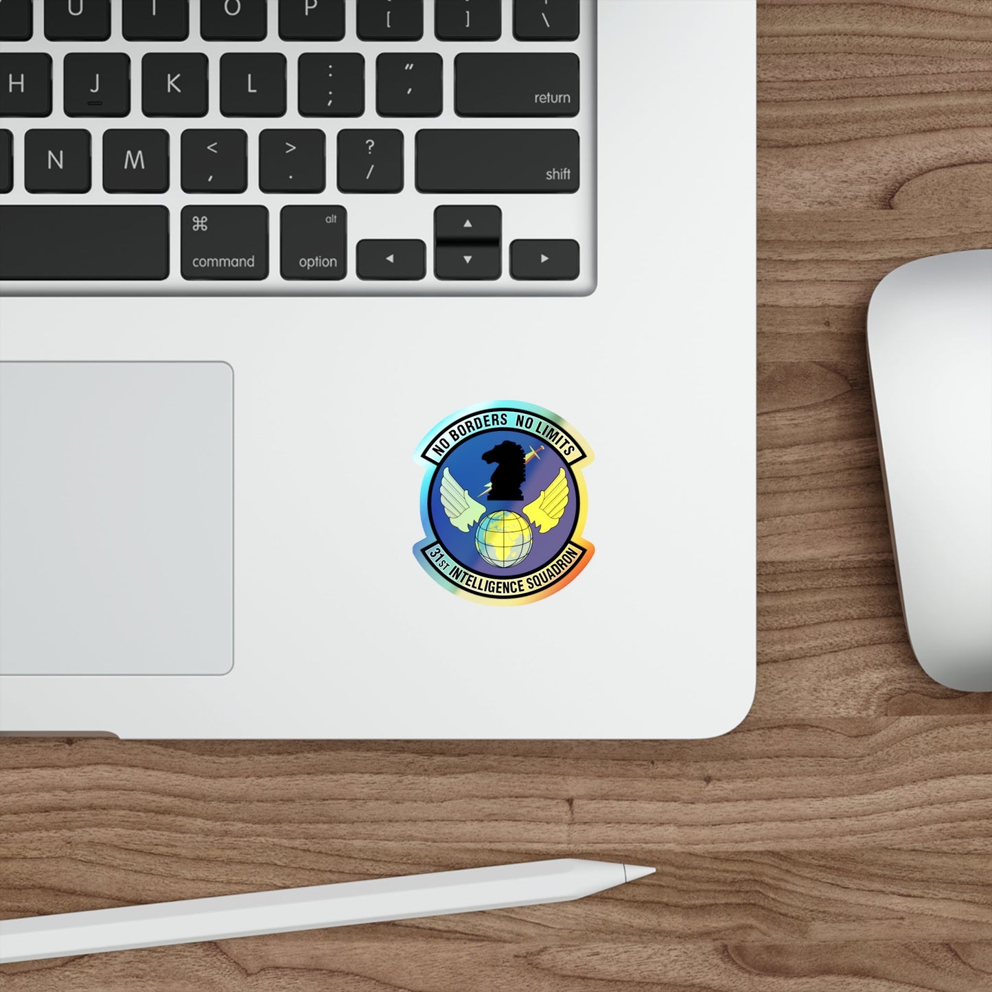 31 Intelligence Squadron ACC (U.S. Air Force) Holographic STICKER Die-Cut Vinyl Decal-The Sticker Space