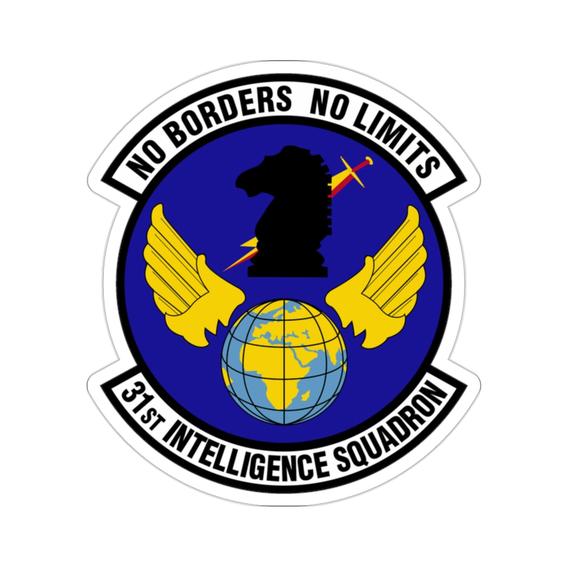 31 Intelligence Squadron ACC (U.S. Air Force) STICKER Vinyl Die-Cut Decal-2 Inch-The Sticker Space