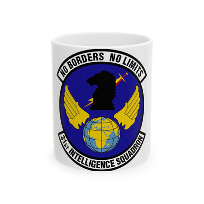 31 Intelligence Squadron ACC (U.S. Air Force) White Coffee Mug-11oz-The Sticker Space