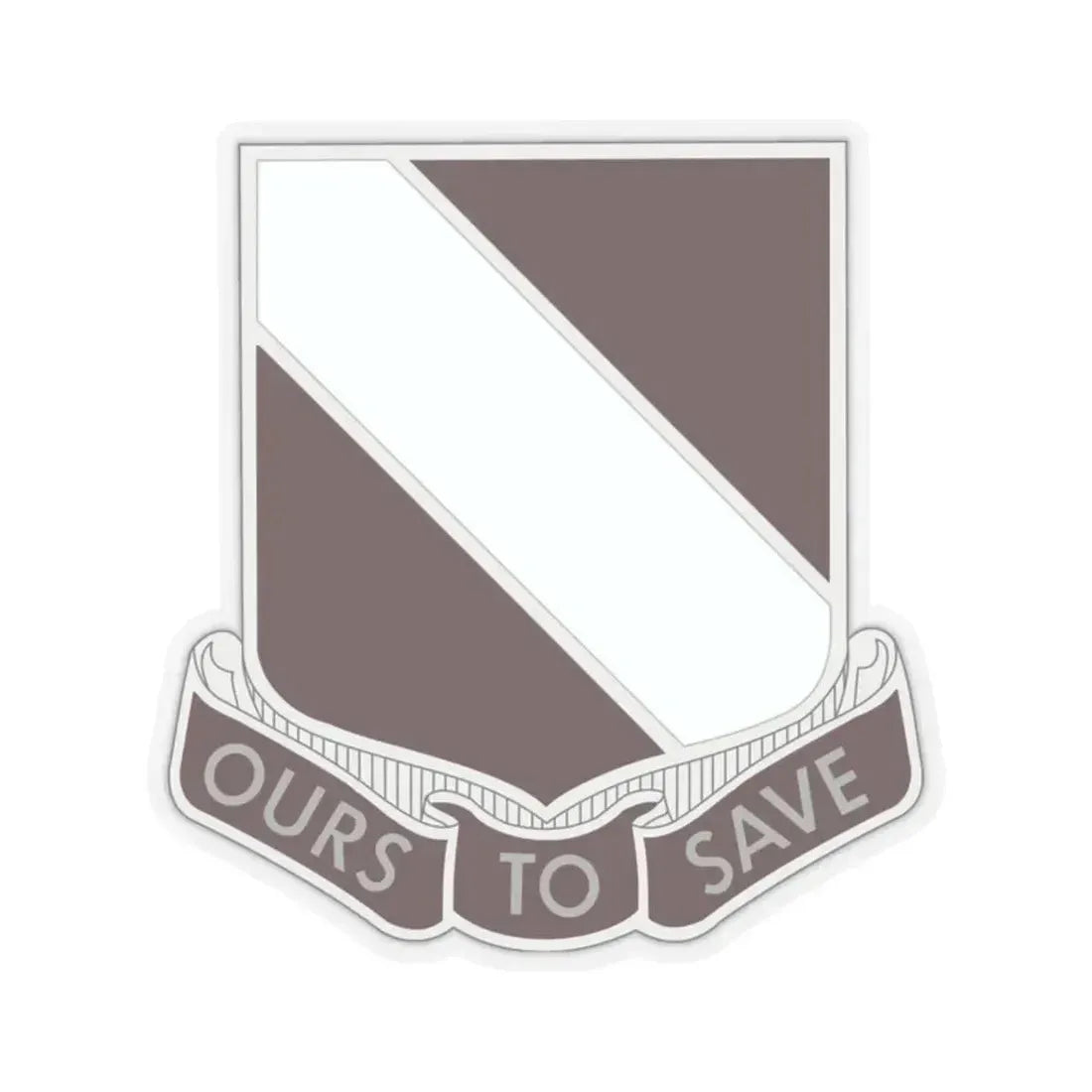 31 Medical Group (U.S. Army) STICKER Vinyl Kiss-Cut Decal 2 Inch Transparent - The Sticker Space