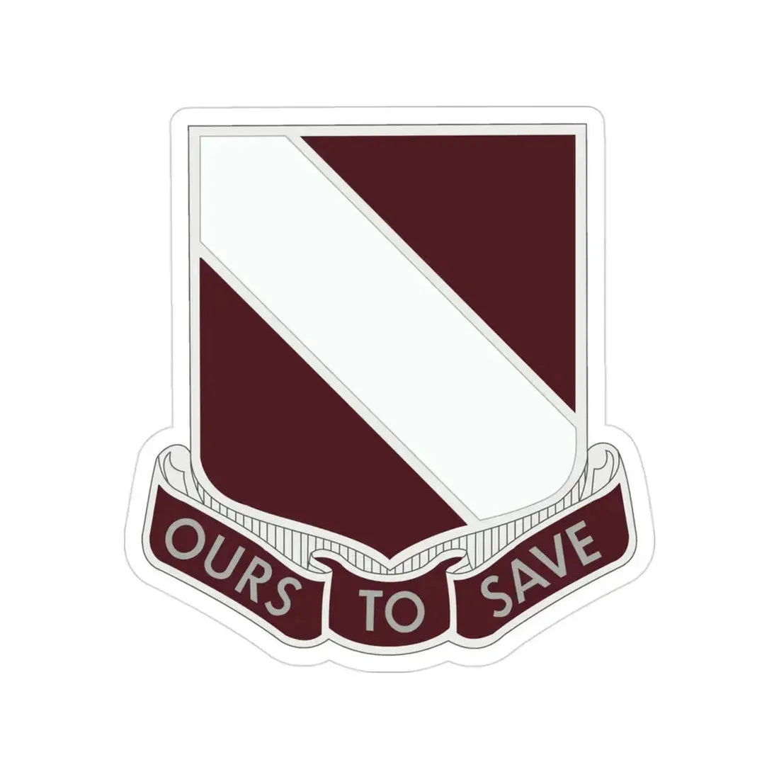 31 Medical Group (U.S. Army) Transparent STICKER Die-Cut Vinyl Decal 3 Inch - The Sticker Space