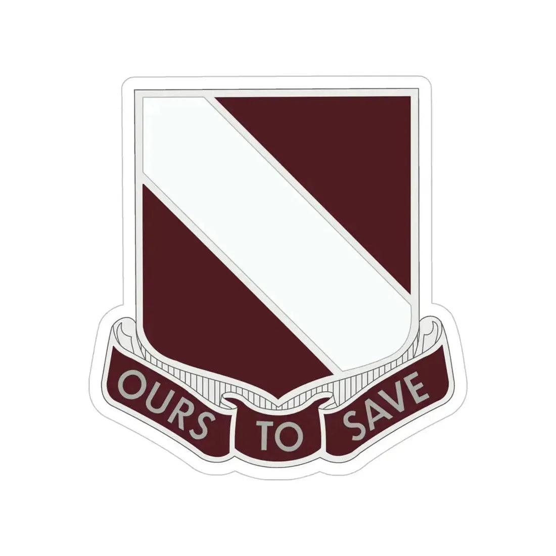 31 Medical Group (U.S. Army) Transparent STICKER Die-Cut Vinyl Decal 6 Inch - The Sticker Space