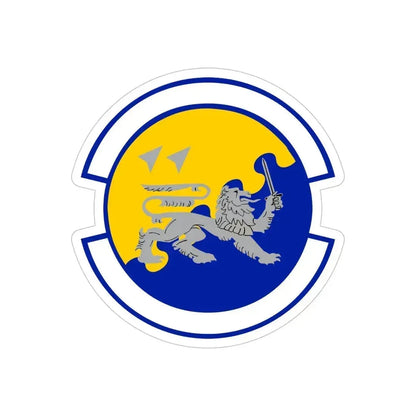 31 Operations Support Squadron USAFE (U.S. Air Force) REVERSE PRINT Transparent Die-Cut STICKER 5 Inch Die-Cut Transparent - The Sticker Space