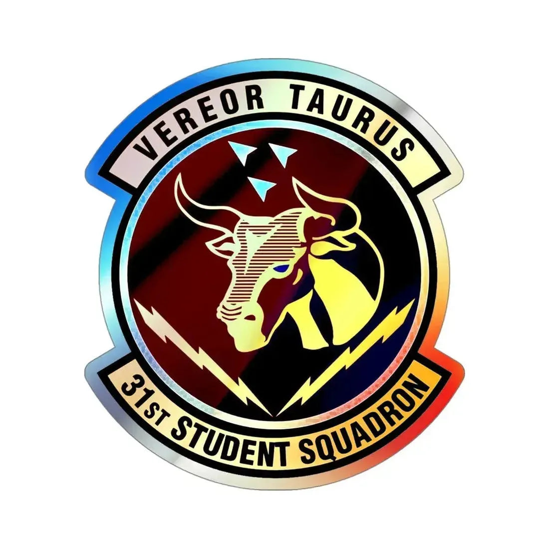31 Student Sq AETC (U.S. Air Force) Holographic STICKER Die-Cut Vinyl Decal - The Sticker Space