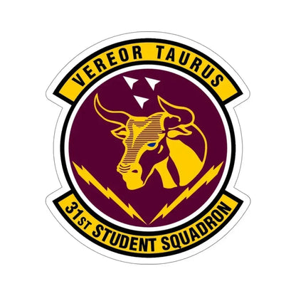 31 Student Sq AETC (U.S. Air Force) STICKER Vinyl Die-Cut Decal 5 Inch - The Sticker Space