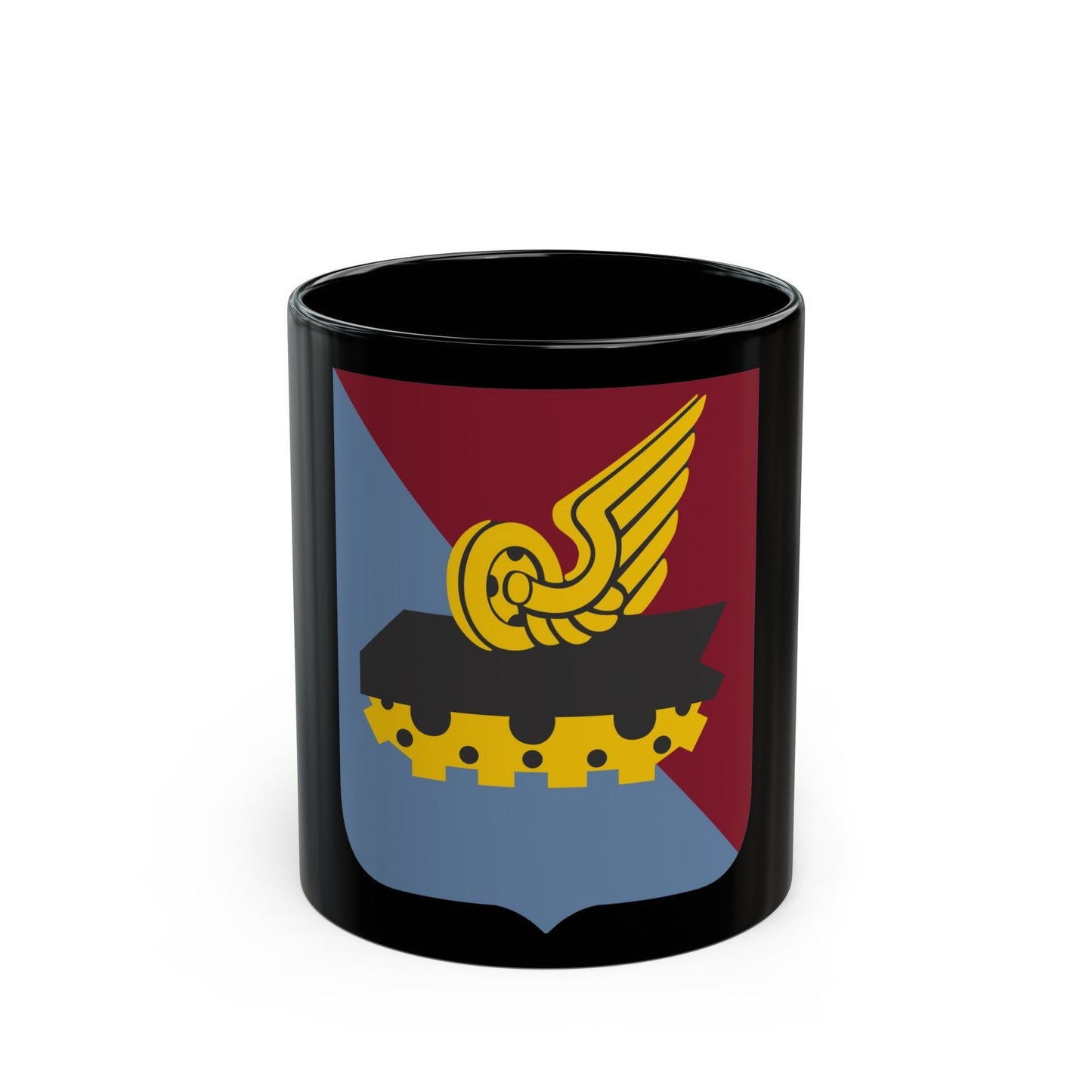 31 Transportation Battalion 2 (U.S. Army) Black Coffee Mug-11oz-The Sticker Space