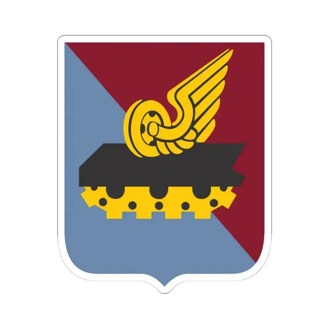 31 Transportation Battalion 2 (U.S. Army) STICKER Vinyl Kiss-Cut Decal 4 Inch White - The Sticker Space