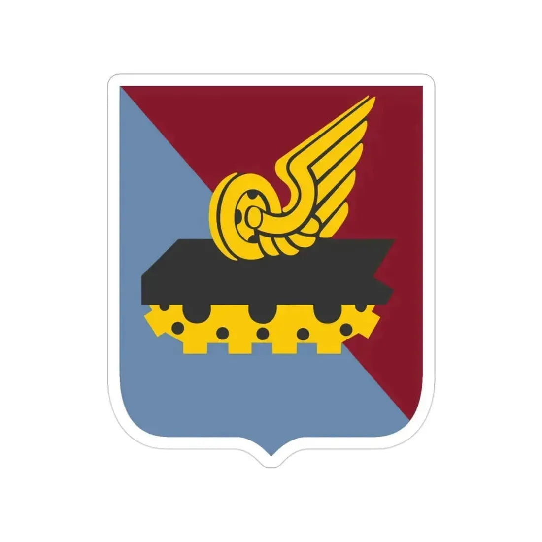 31 Transportation Battalion 2 (U.S. Army) Transparent STICKER Die-Cut Vinyl Decal 3 Inch - The Sticker Space