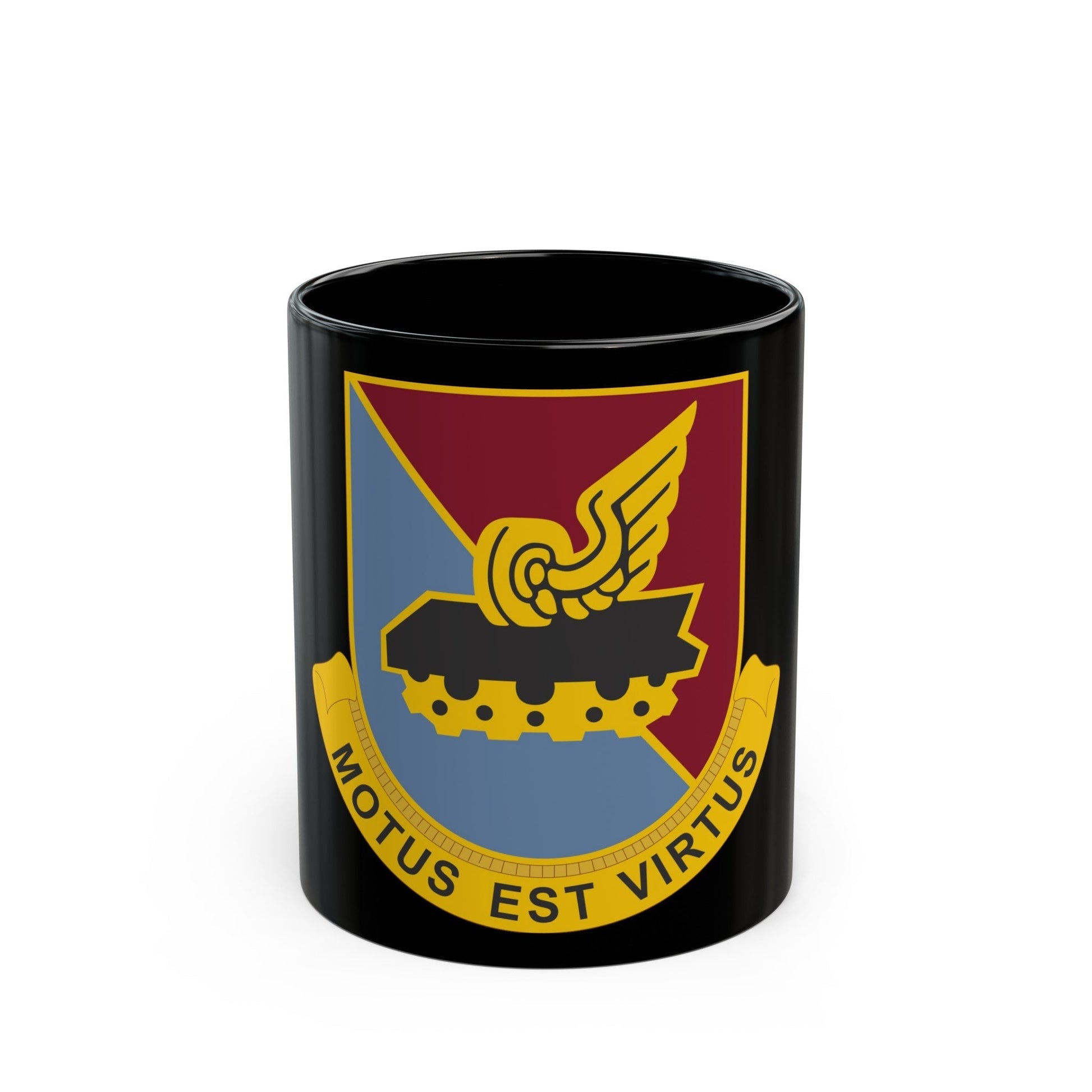 31 Transportation Battalion (U.S. Army) Black Coffee Mug-11oz-The Sticker Space