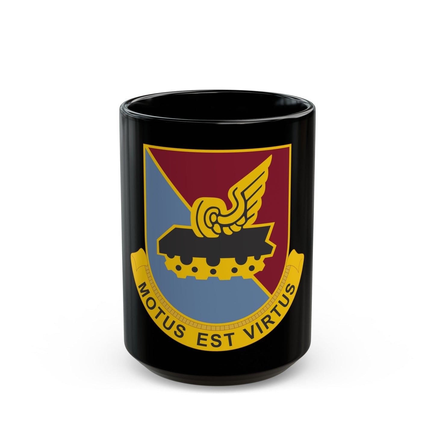 31 Transportation Battalion (U.S. Army) Black Coffee Mug-15oz-The Sticker Space