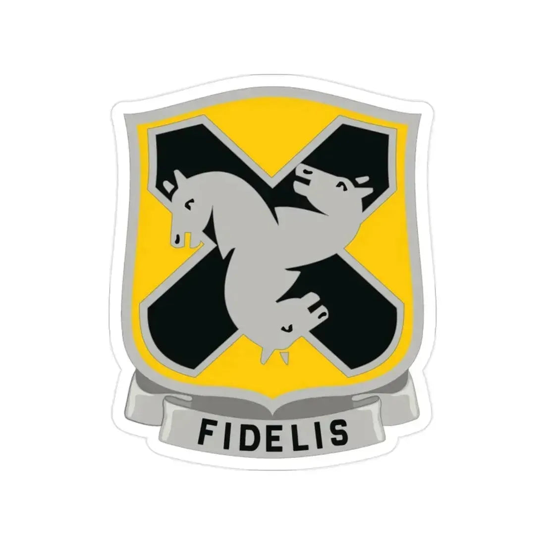 310 Cavalry Regiment (U.S. Army) Transparent STICKER Die-Cut Vinyl Decal 2 Inch - The Sticker Space