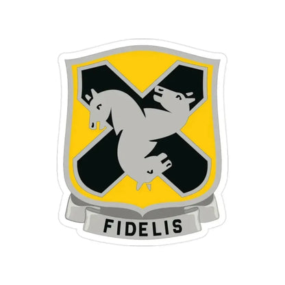 310 Cavalry Regiment (U.S. Army) Transparent STICKER Die-Cut Vinyl Decal 2 Inch - The Sticker Space