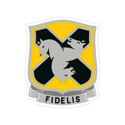 310 Cavalry Regiment (U.S. Army) Transparent STICKER Die-Cut Vinyl Decal - The Sticker Space